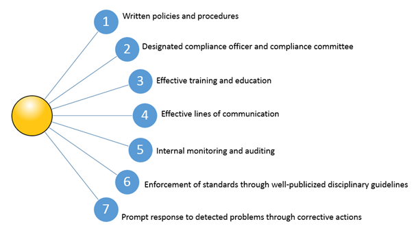 7 elements of healthcare compliance program