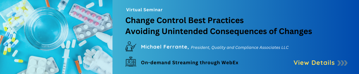 Change Control Best Practices - Avoiding Unintended Consequences of Changes