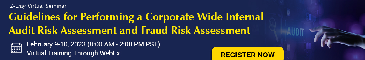 Guidelines for Performing a Corporate Wide Internal Audit Risk Assessment