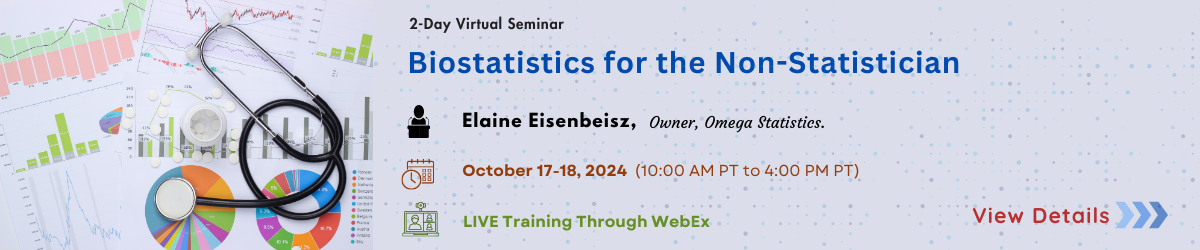 Biostatistics for the Non-Statistician