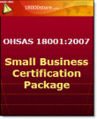 OHSAS 18001 Small Business Certification Package